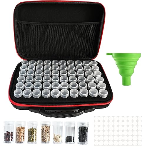 Seed Organizer Storage Box, 60 Slot Seed Organizer For Categorizing