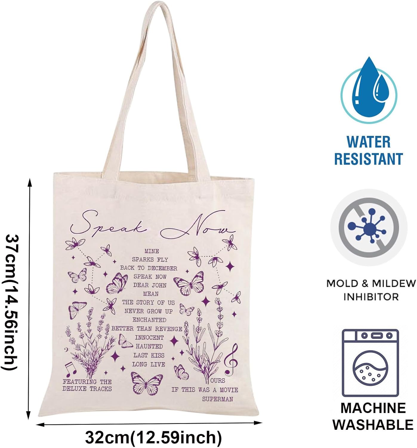 BLUPARK RHONY Inspired Tote Bag – “Elegance Is Learned” Shopping Bag, Real Housewives Gift, Reusable Tote