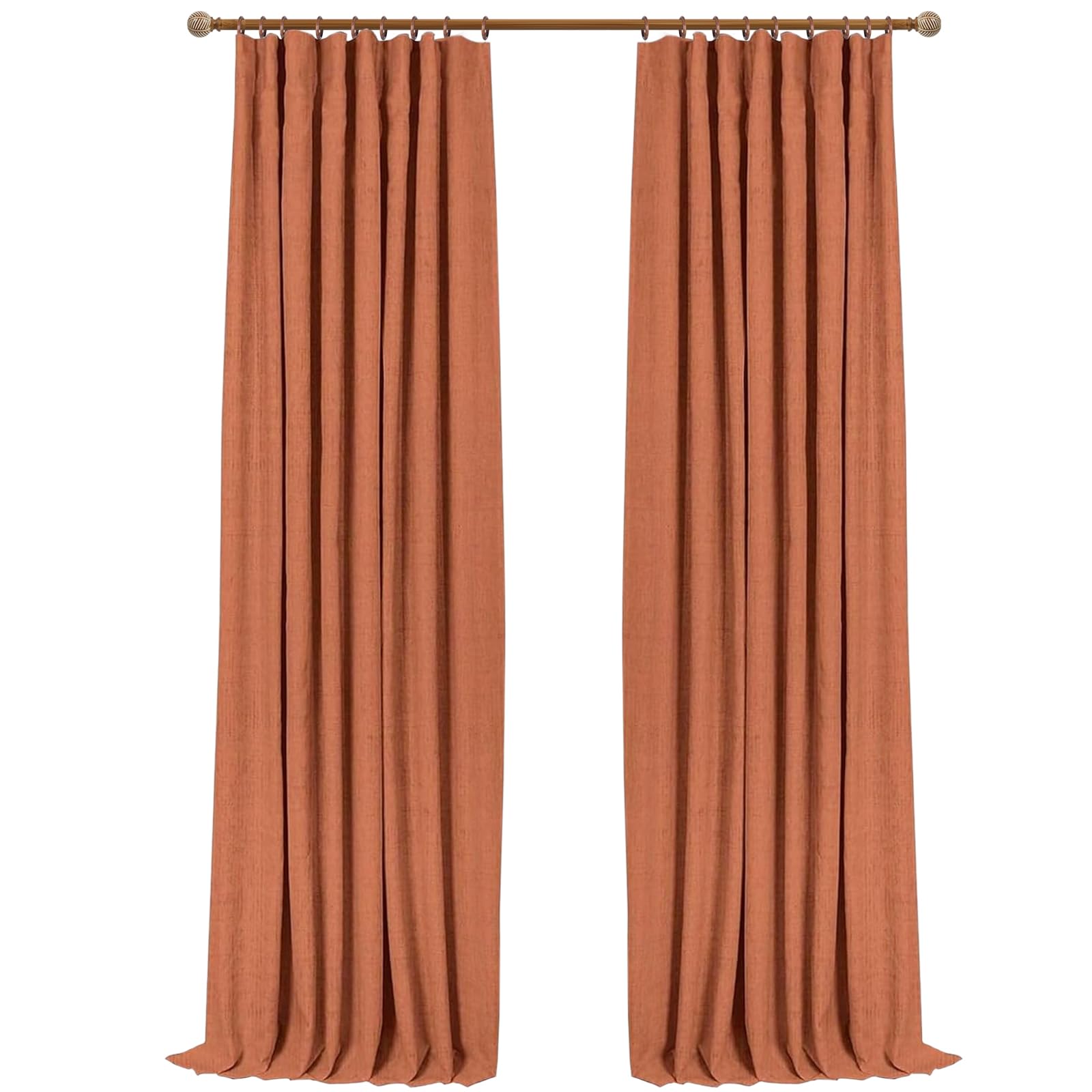 INOVADAY 100% Blackout Curtains for Bedroom Black Out Curtains 96 Inch Long