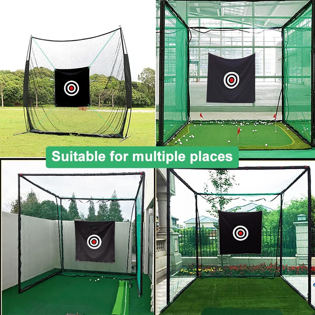58" x 58" Golf Target Cloth - Hitting Practice Target for Indoor/Outdoor Training