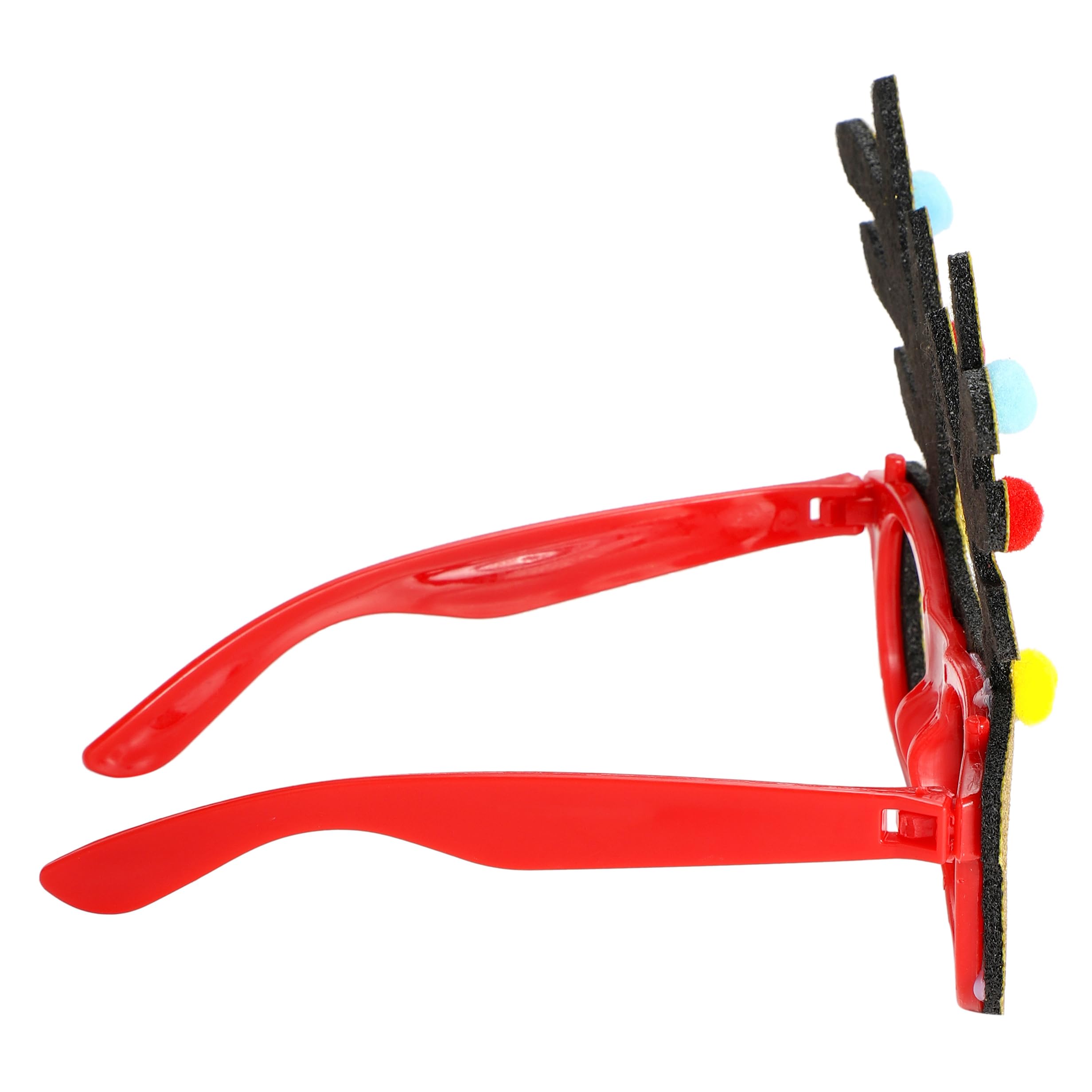 Komonee 12 x Christmas Novelty Glasses Sunglasses, Gold, 12 works of Glasses - Image 2
