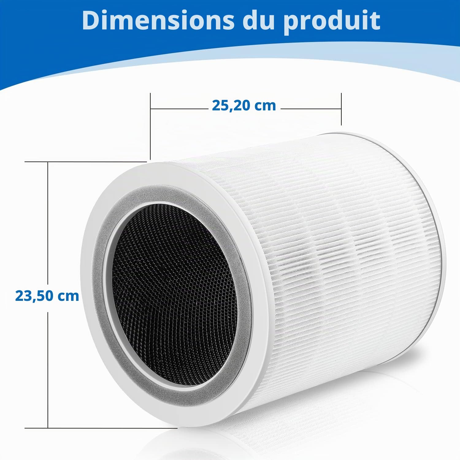 1 Filtre H13 HEPA pour Levoit Core 400S Core400S-RF