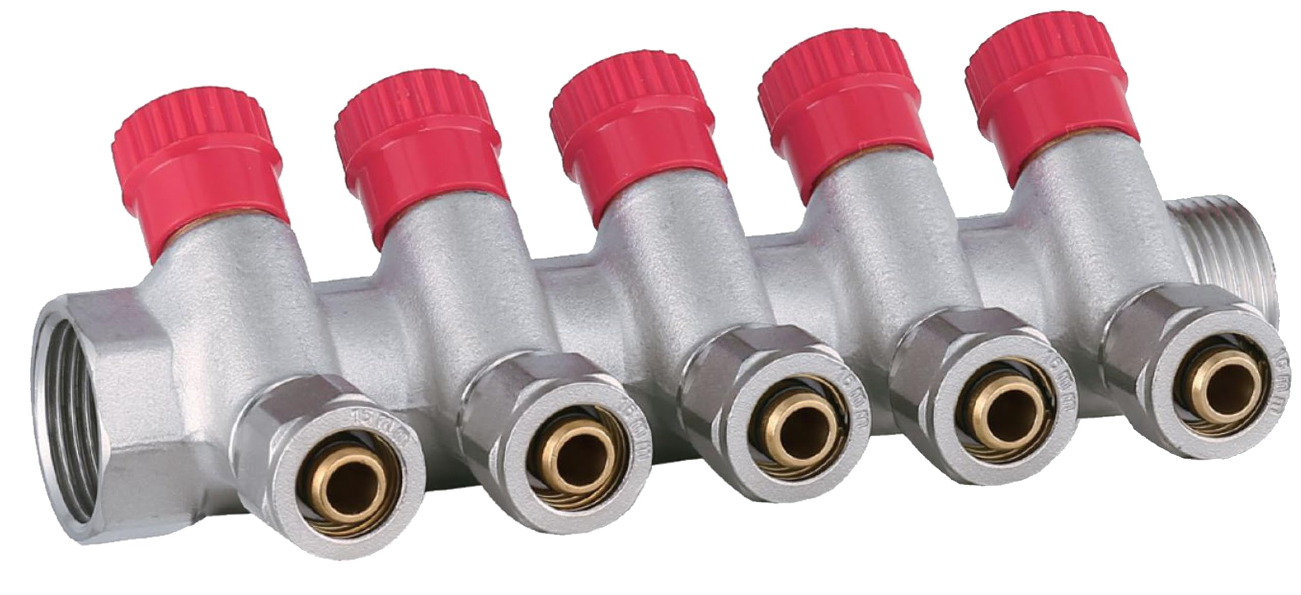 Durchgangsverteiler Verteilerrohr Druckluftverteiler Wasserverteiler Ms vern. 1