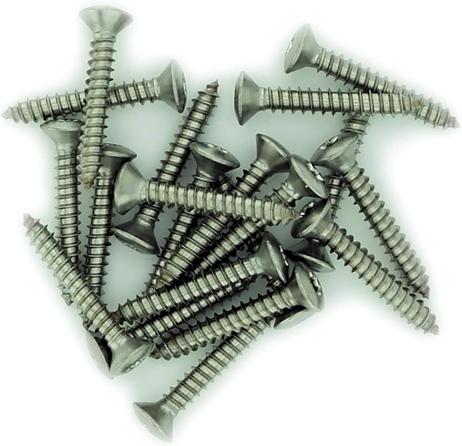 No.14 x 1.775 (6.3mm x 45mm) TX Raised Countersunk Self-Tapping Screw - Stainless Steel (A2) (Pack of 20) - Image 3