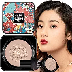 Almofada de ar CC Cream, Base Líquida Hidratante BB, Corretivo Natural Maquiagem Nude Duradoura, Base Primer para Maquiagem para Tons de Pele Uniformes Aocate