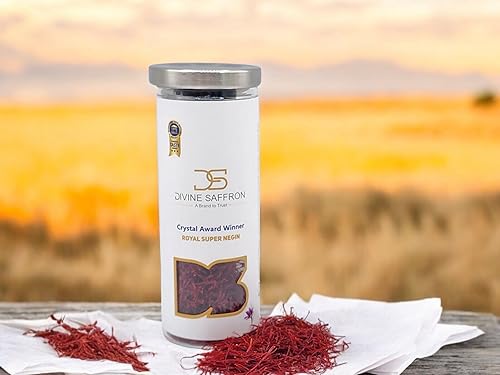 Miniatura 15 de Azafrán premiado (azafrán # 1 del mundo). Hebras de azafrán rojo de alta calidad. Azafrán galardonado Divine Healing (el azafrán de tu elección)