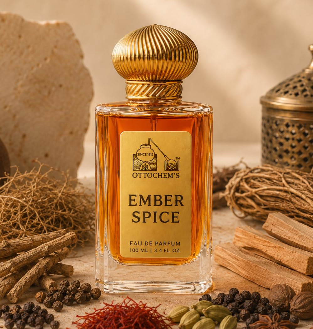 Ember Spice | Shamamatul Amber | Eau de parfum | Natural Herbs and Spice Based Premium Fragrance | Long Lasting Perfume | Unisex Scent | 100 ml | by Ottochem Perfumes-picture-53