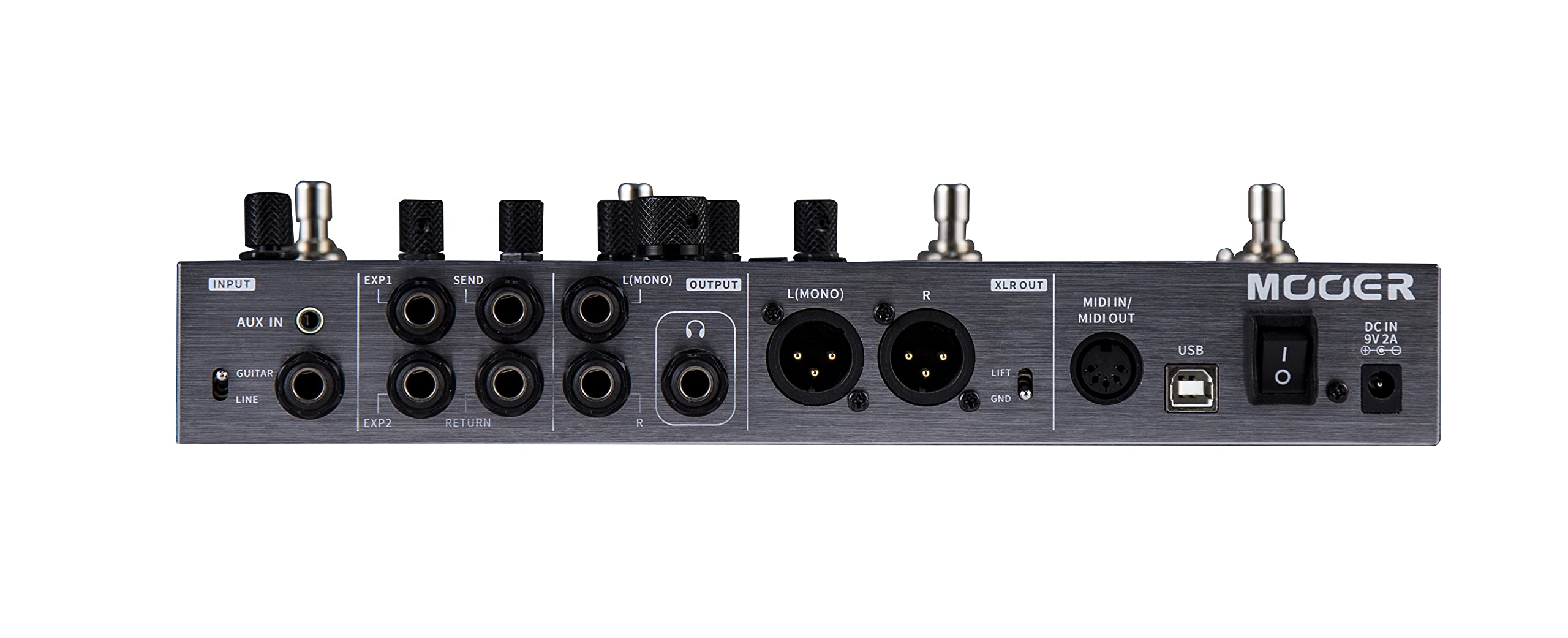 MOOER GE300 Lite Guirar Amp Modelling Multi Effects Processor, FX LOOP