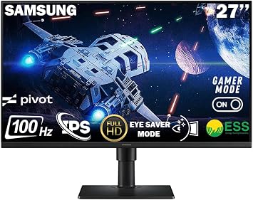 Samsung LS27D400GAUXUF 27 in  Essential Monit r S4 S40GD Full HD Monit r
