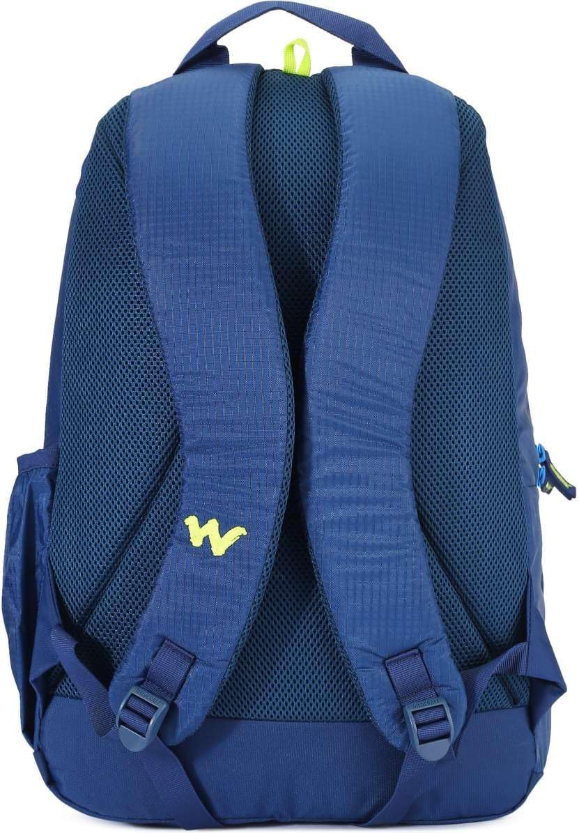 Wildcraft 35 Ltrs Casual Standard Backpack (11619-Blue), blue and yellow, Standard, Traditional Backpacks