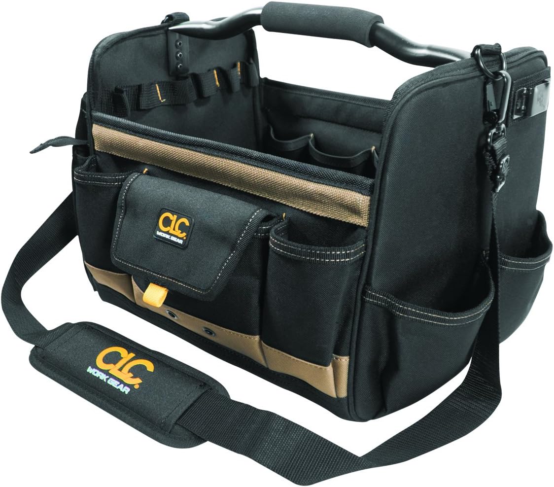 CLC Custom Leathercraft 1578 Open Top Soft Sided Tool Box, 14 in., 31