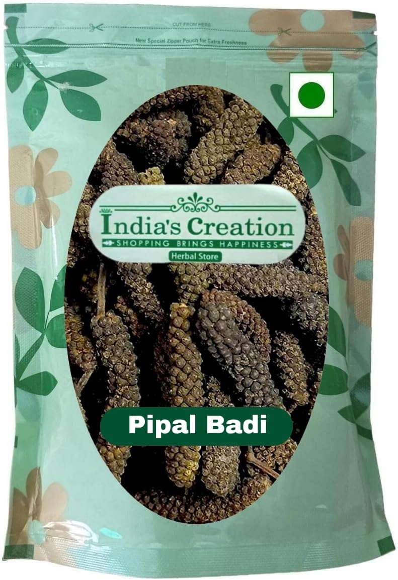 Pipal Badi-Pipli-Pippali-Chavya-Raw Herbs-Long Pepper-Thippli-Peepri-Pipili-Single Herbs-Jadi Buti (100 Gram)