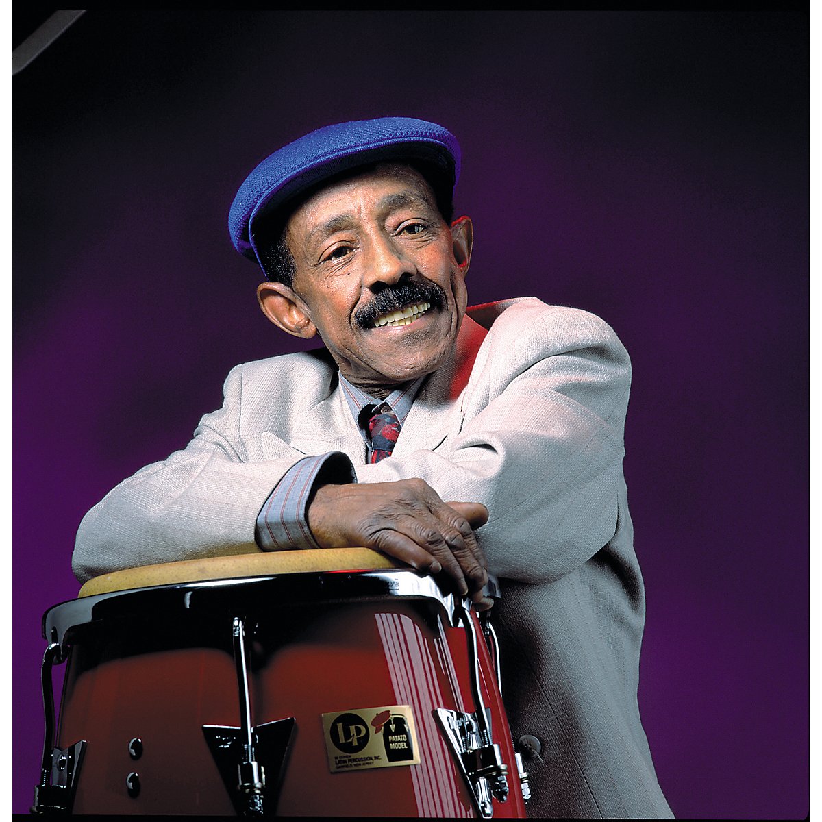 Latin Percussion Conga Patato Conga 11 3/4" LP559X-1RD, Rosso, hardware cromato