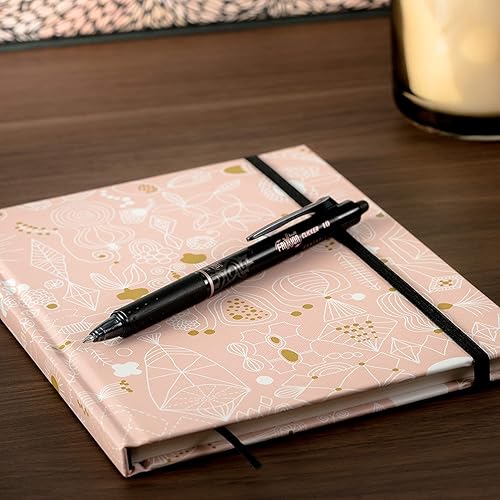 Miniatura 3 de PILOT FriXion Clicker - Bolígrafos de tinta de gel borrables, recargables y retráctiles, punta gruesa, tinta negra, paquete de 6