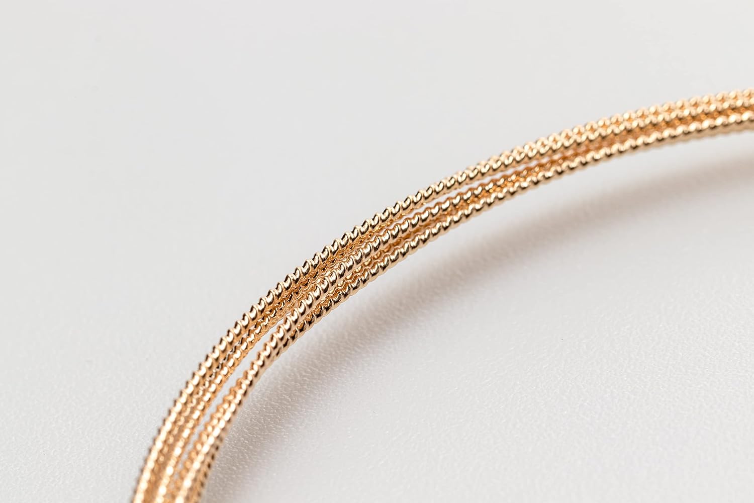 20 Gauge, 14/20 Yellow Gold Filled Round Twist-Pattern Wire Dead Soft 10 Feet by CRAFT WIRE