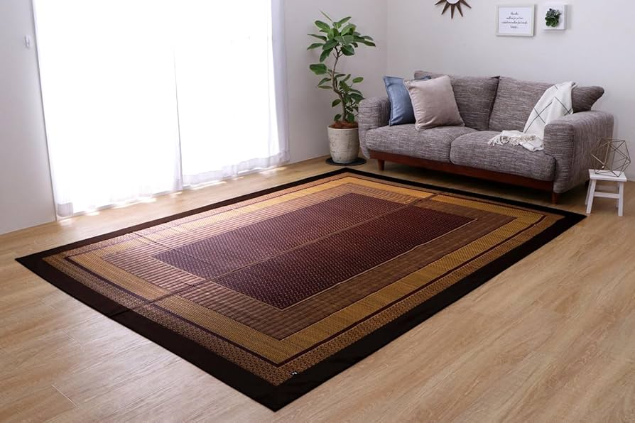 天風　い草ラグ　200x200cm 2枚 天風様専用 い草ラグ 200x200cm 2枚 い草ラグ 南風 【約191