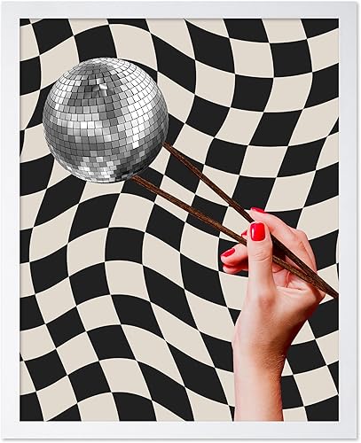 Miniatura 25 de Poster Master Póster con texto en inglés "This Place Feels Like Home", estampado retro de hongos, arte de rana genial, arte de citas positivas, arte