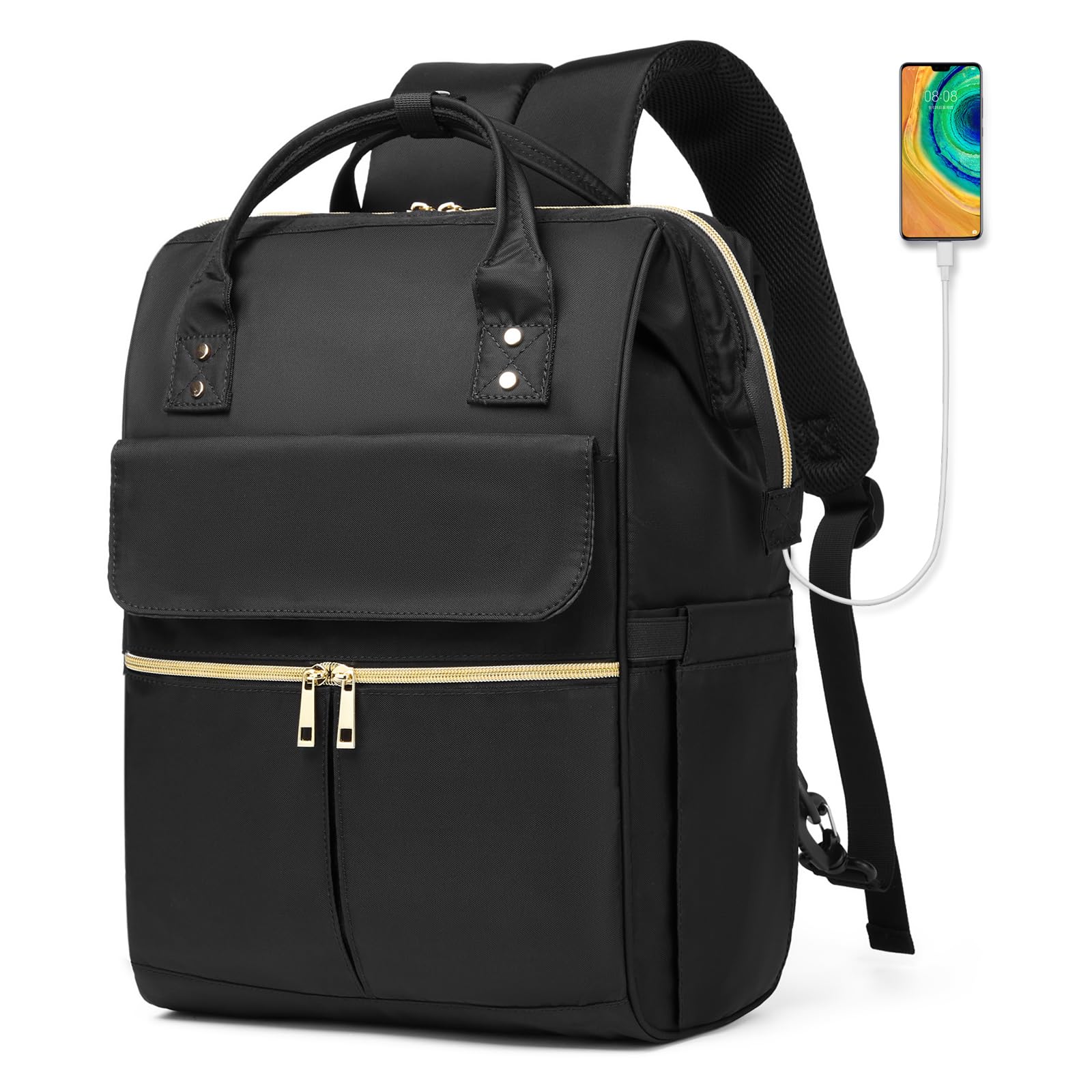 Seyfocnialaptop Backpack For Men 15 Inch Computer Bags Laptops