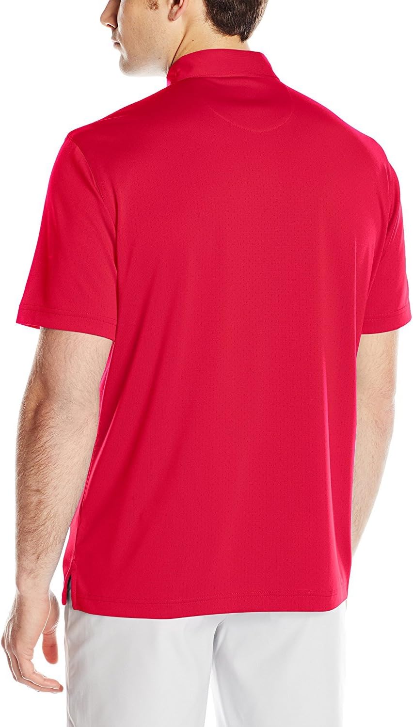 Callaway Men's Golf Short Sleeve Ventilated 3-Button Polo Shirt