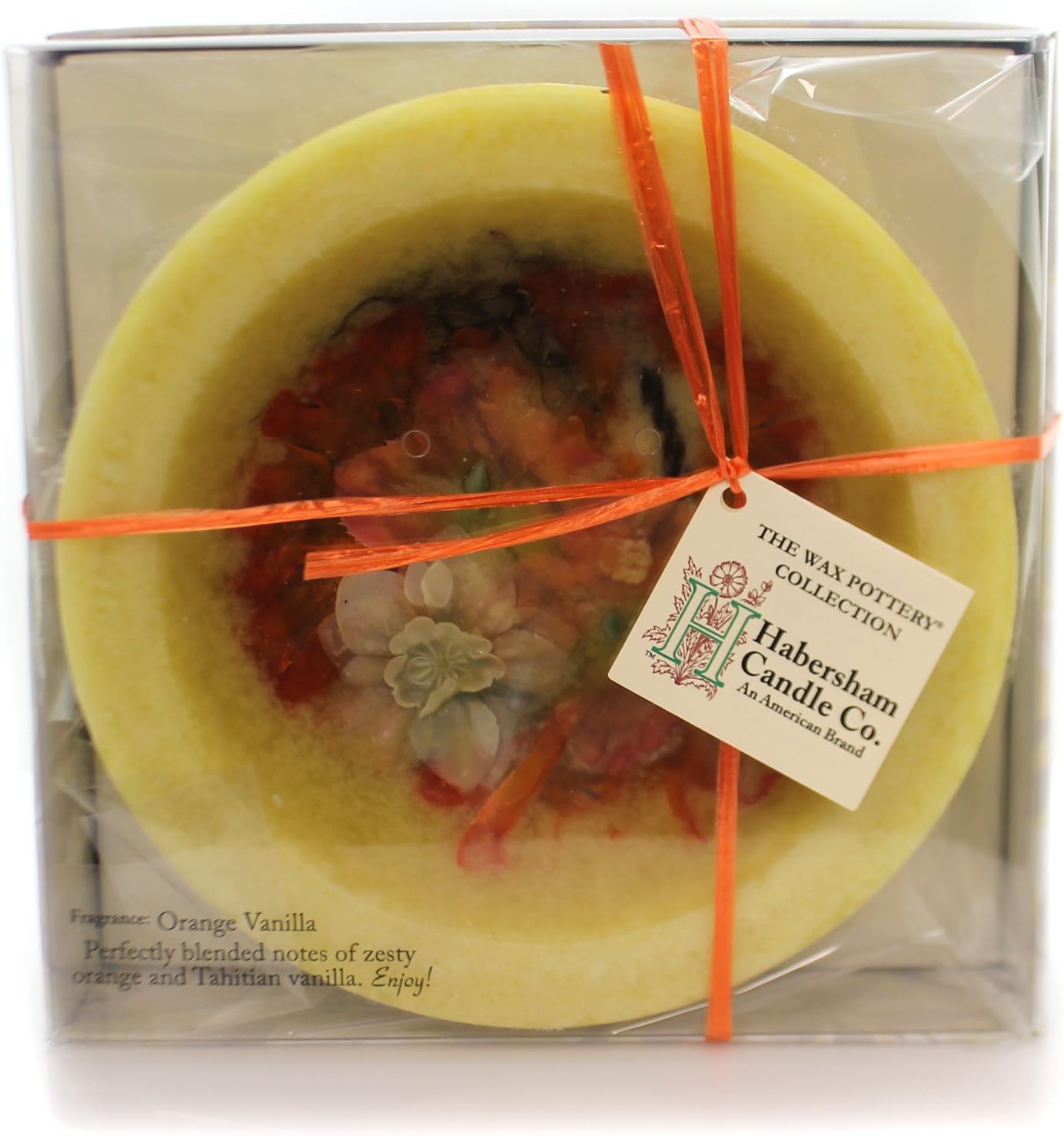 Habersham Candles Orange Vanilla Vessel Wax Flameless Fragrance Wax Fgwxpt0296