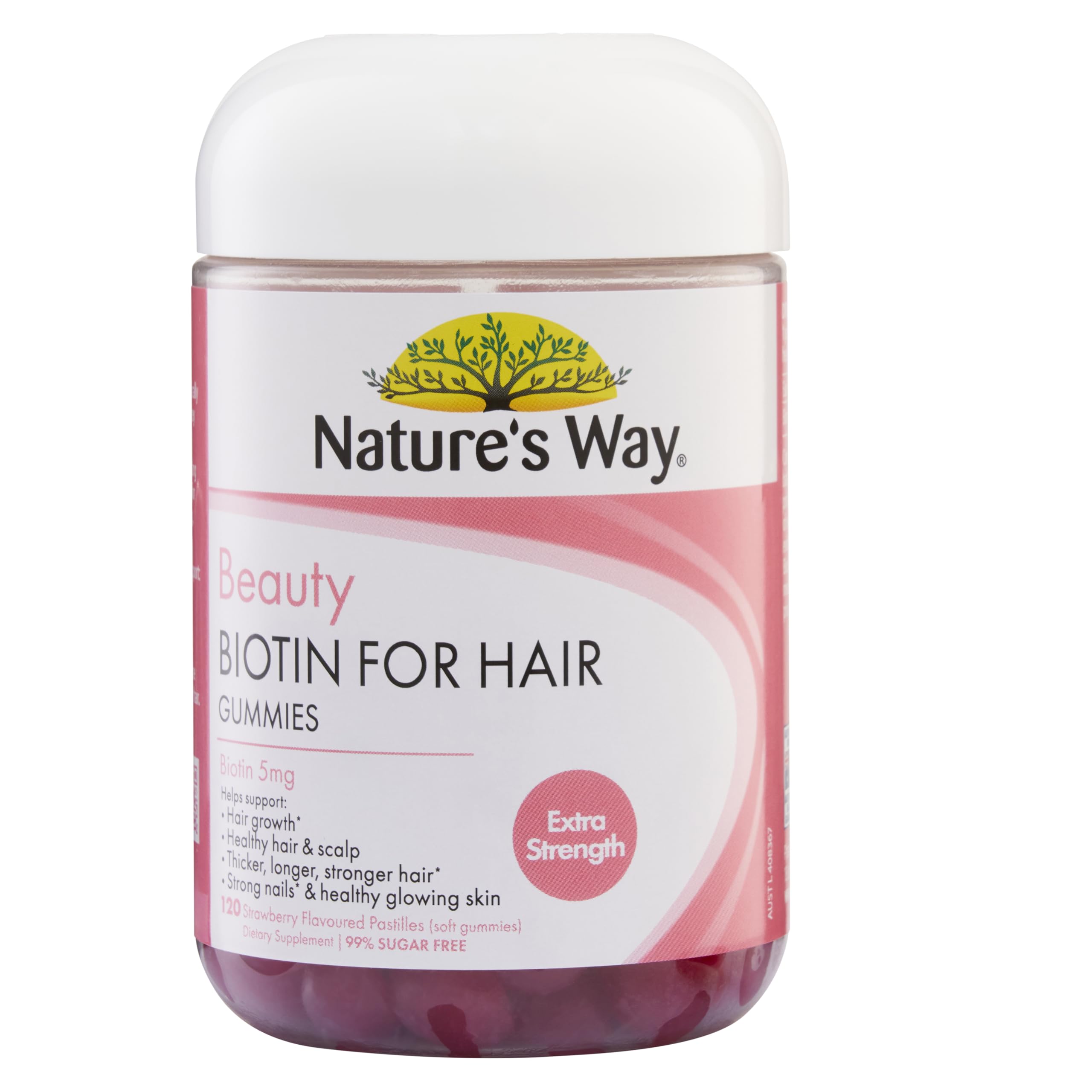 Nature's Way Beauty Biotin 120 Gummies