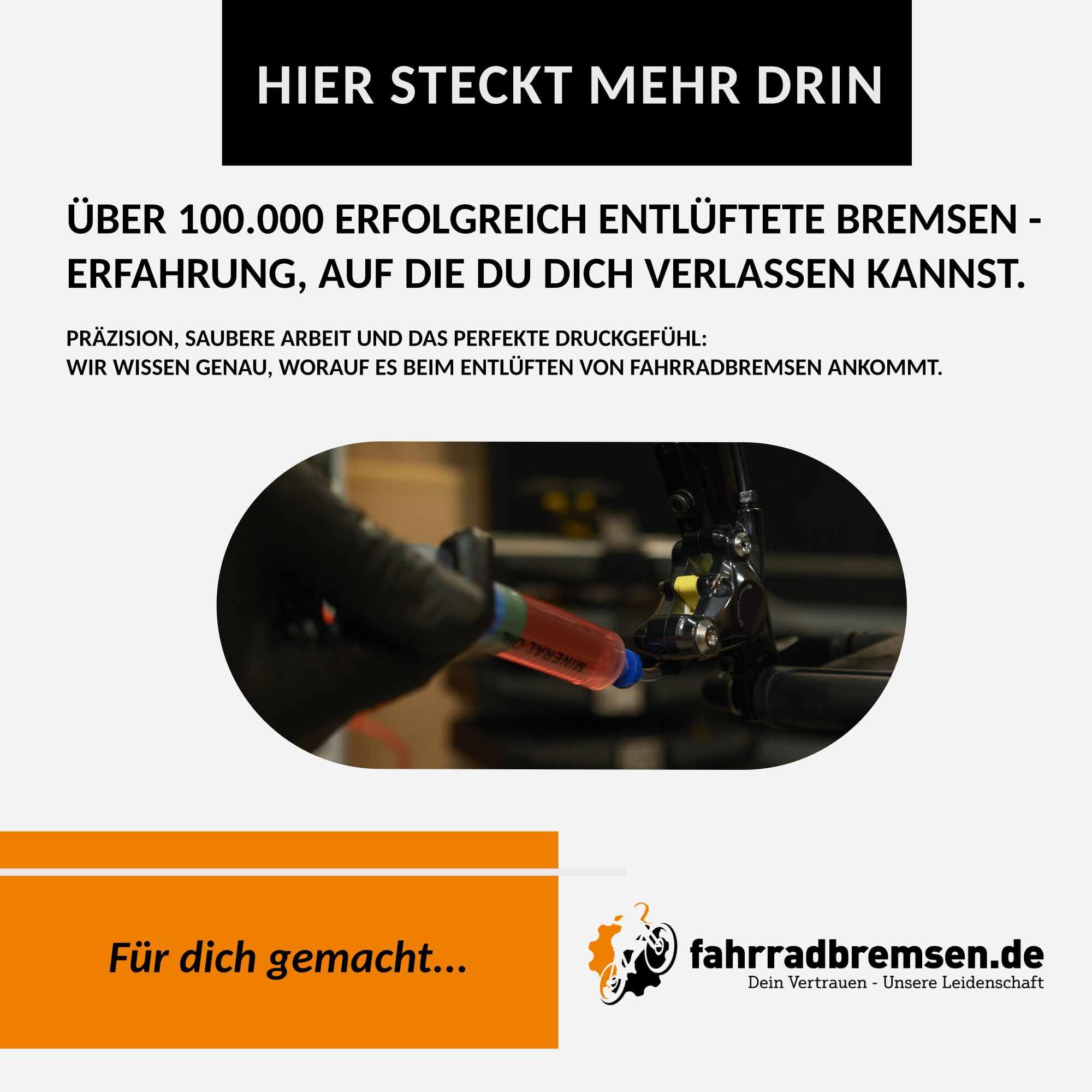 Entlüftungskit passend für alle Magura hydraulische Scheibenbremsen | Fahrrad Bremsen Service Kit Entlüftungsset mit Schritt für Schritt Anleitung für entlüften der Fahrradbremse 250ml Öl