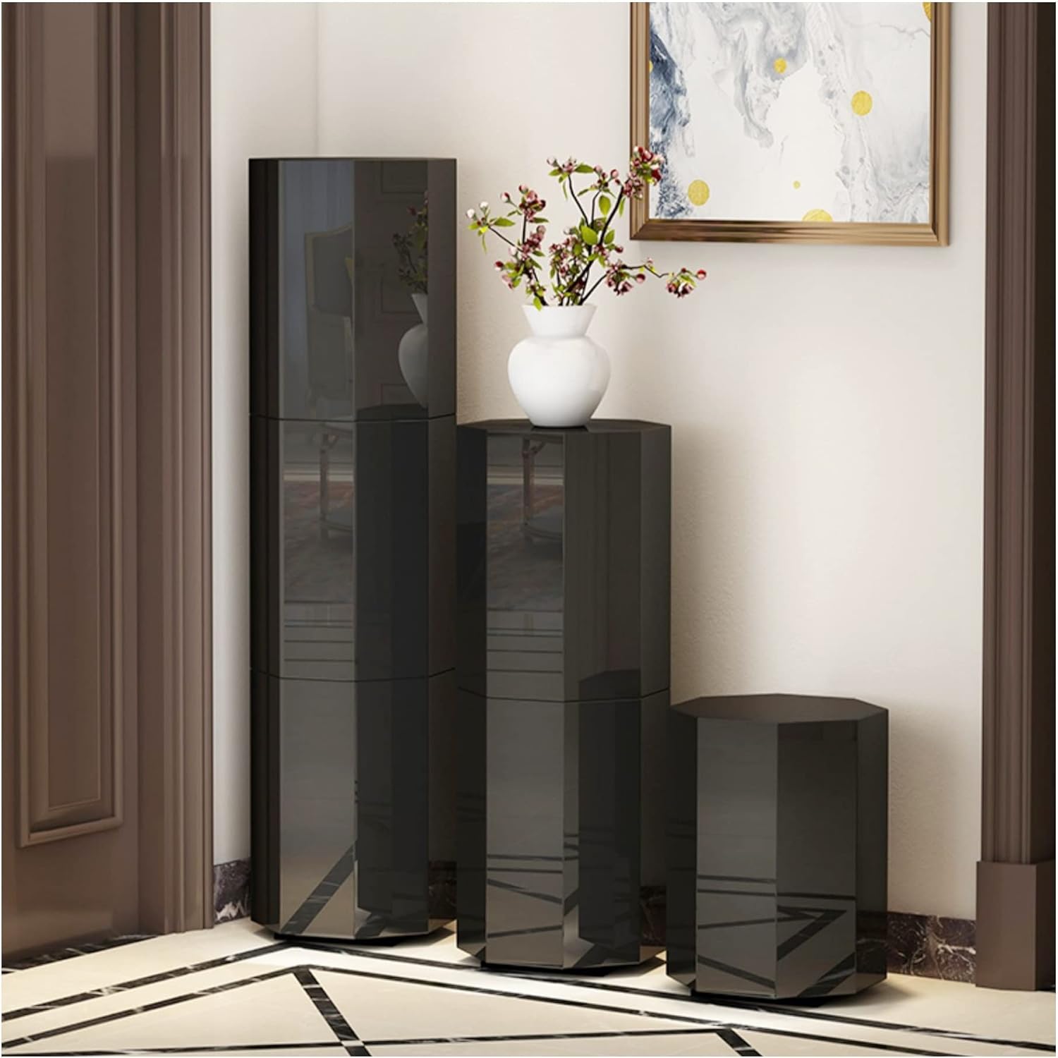 Creative Free Standing Metal 306° Rotating Spinning Shoe