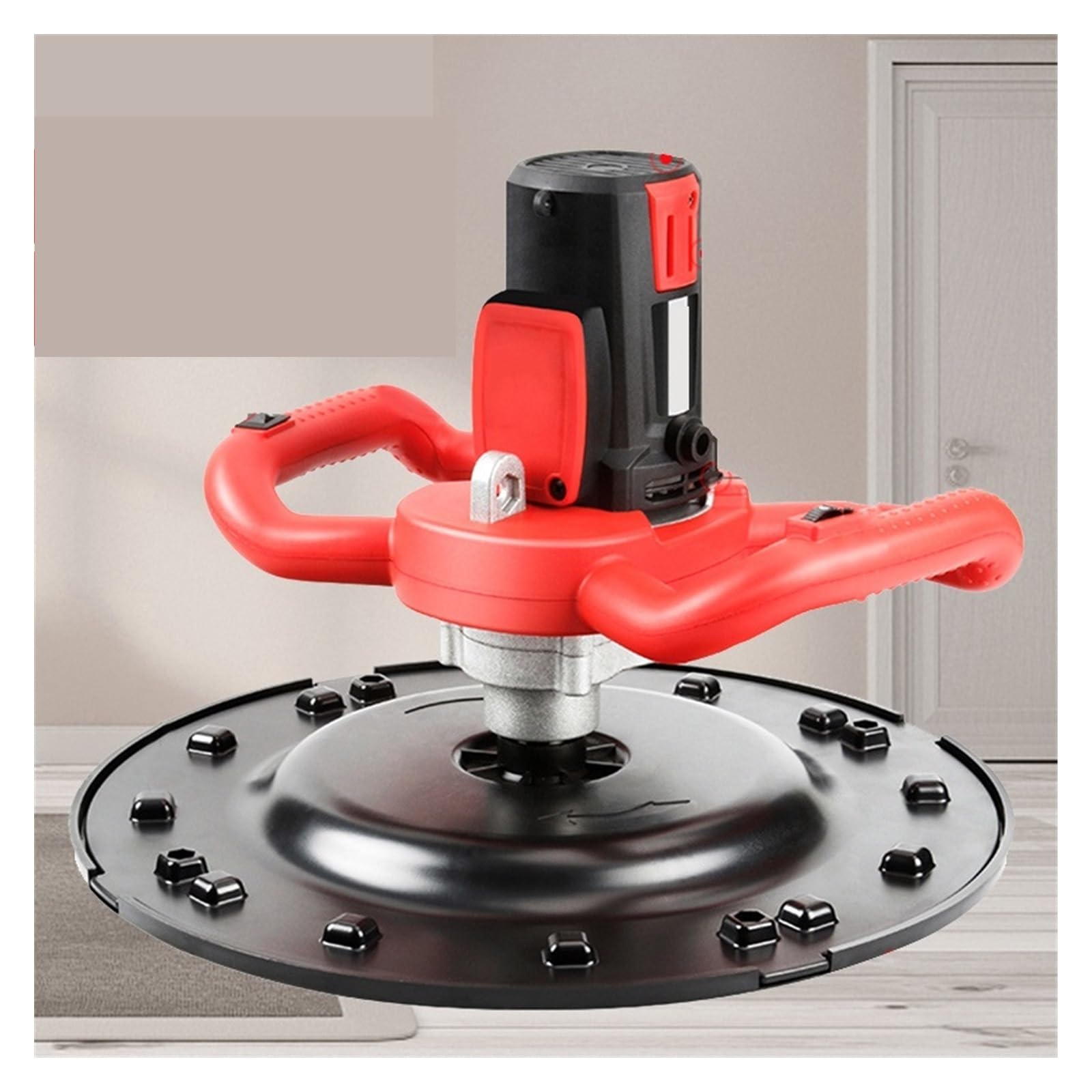 Rozadora de Pared, Pared de paleta mortero cemento hormigón eléctrico 4880W, máquina pulidora alisado, herramienta cubo enyesado albañiles 2880W(Group1 NO Light)