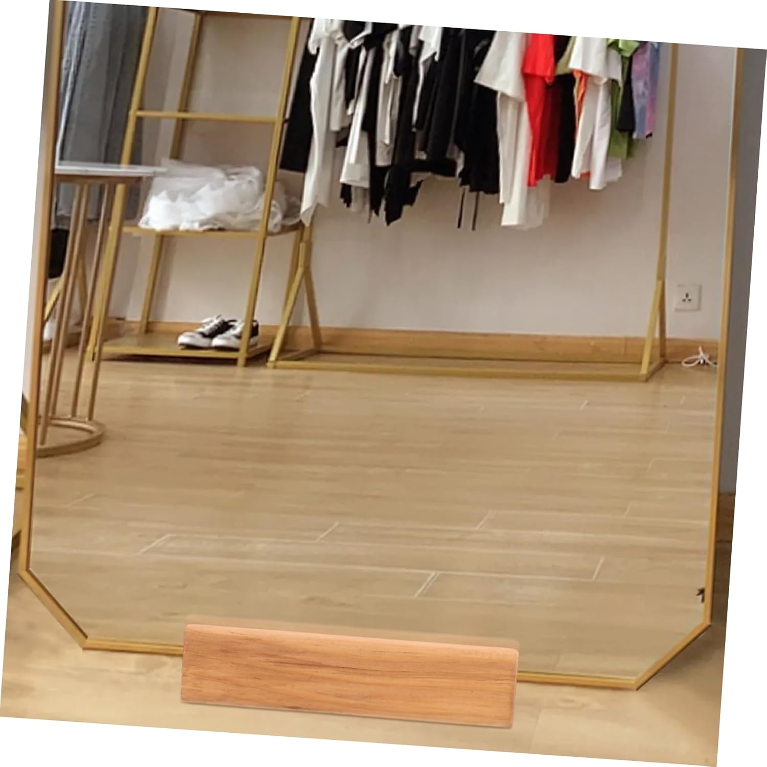 ERINGOGO Mirror Base Mirror Stand Holder Support Household Mirror Holder Mirror Holder Mirror Full Length Floor Mirror Stand Full Body Mirror Stand Duty Heavy Wooden