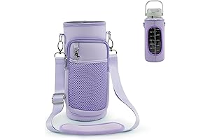 Water Bottle Carrier Bag with Strap for 32oz - 50oz Water Bottle...