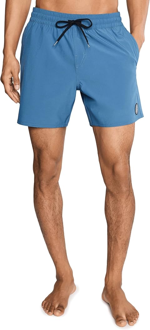 Мужские плавки Volcom Lido Solid Trunk, 16, цвет: Синий