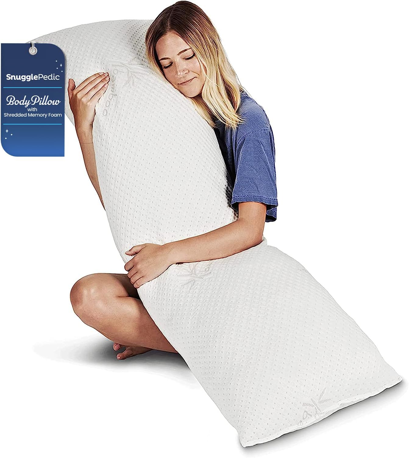Sleepsia Full Body Pillow for Adults 20x54 Long Pillow