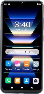 Celular Desbloqueado, Reconhecimento Facial de Smartphone Desbloqueado para Assistir a Vídeos (Plugue do Reino Unido)