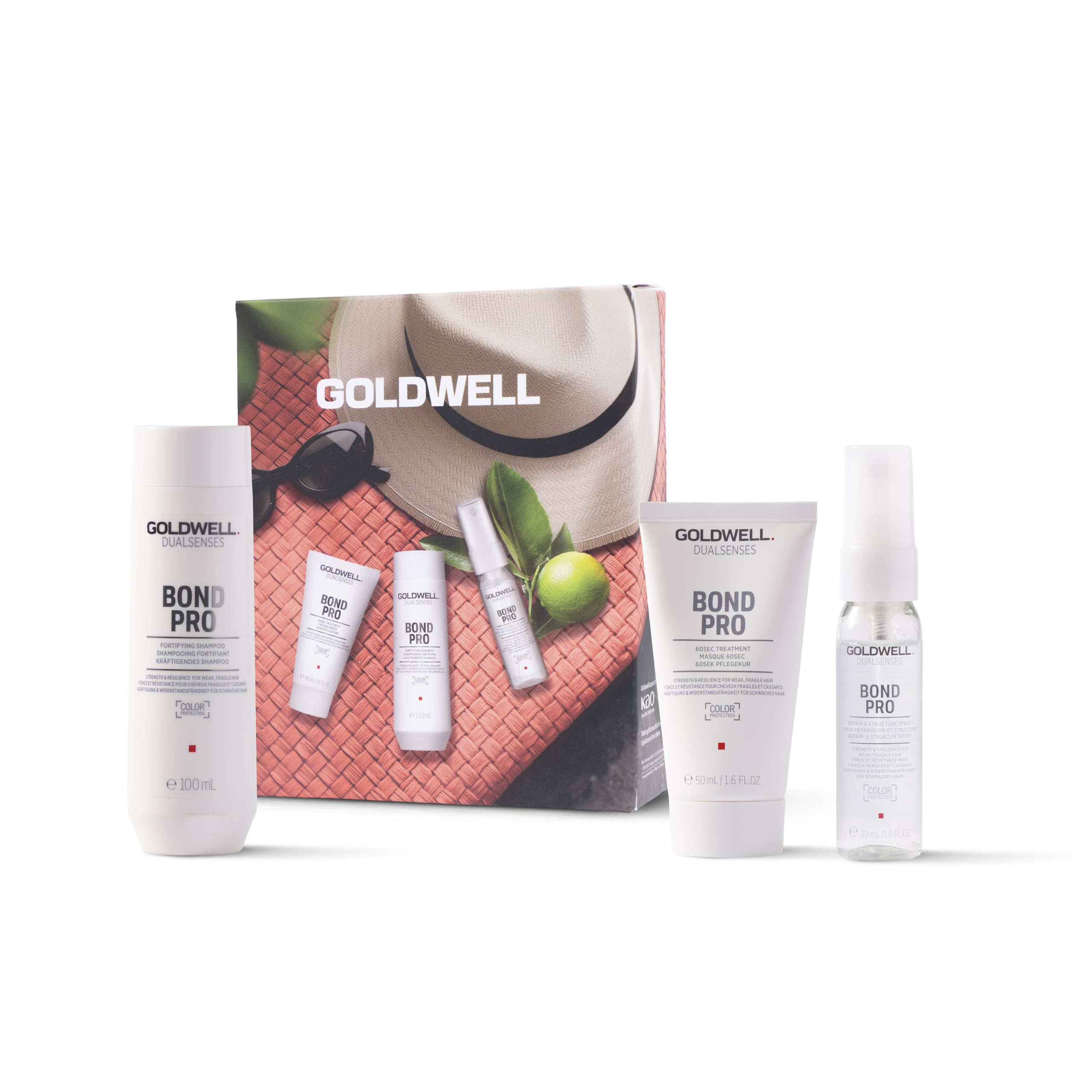 Goldwell Dualsenses Bond Pro Discovery & Travel Set for Stronger, Healthier hair