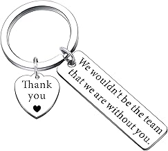Boss Coworker Coach Appreciation Gifts Men Women Office Keychain Boss Day Chritsmas Cheerleading Retirement Thank you Gigt for Team Leader PM Manager Employee