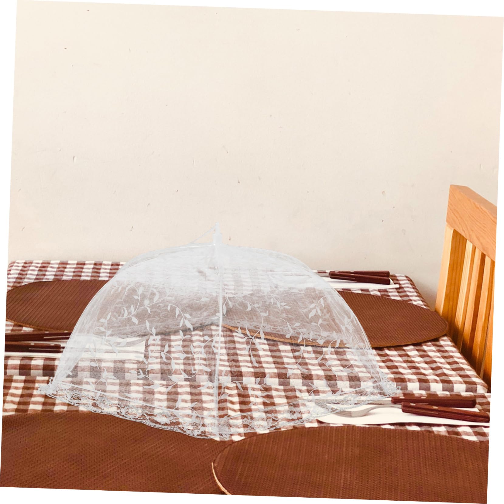 Cabilock 4stücke Faltbare Lebensmittelabdeckung Für Tisch Insekten Und Fliegenschutz Für Küche Und Restaurant Robustem Material Vielseitig Einsetzbar Leicht Zu Transportieren