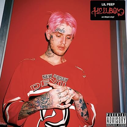 HELLBOY por Lil Peep — capa do álbum
