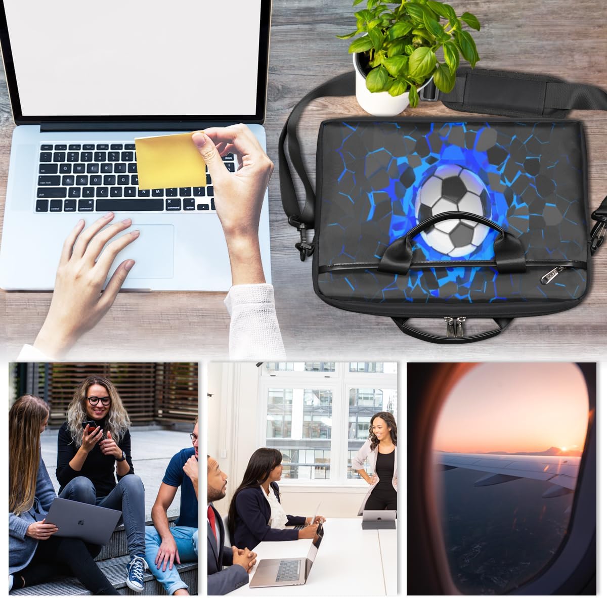 Laptop Case Bag,15.6 inch Laptop Sleeve Bag,Shockproof Protective Computer Cover,Water Resistant Notebook Briefcase（25）