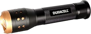 Duracell 1,000 Lumen Aluminum Focusing Flashlight for Everyday Use - Ultra-Light and Easy to Carry Design with 3 Modes and 3-C Batteries Included. Great for In-Door & Out-Door Use