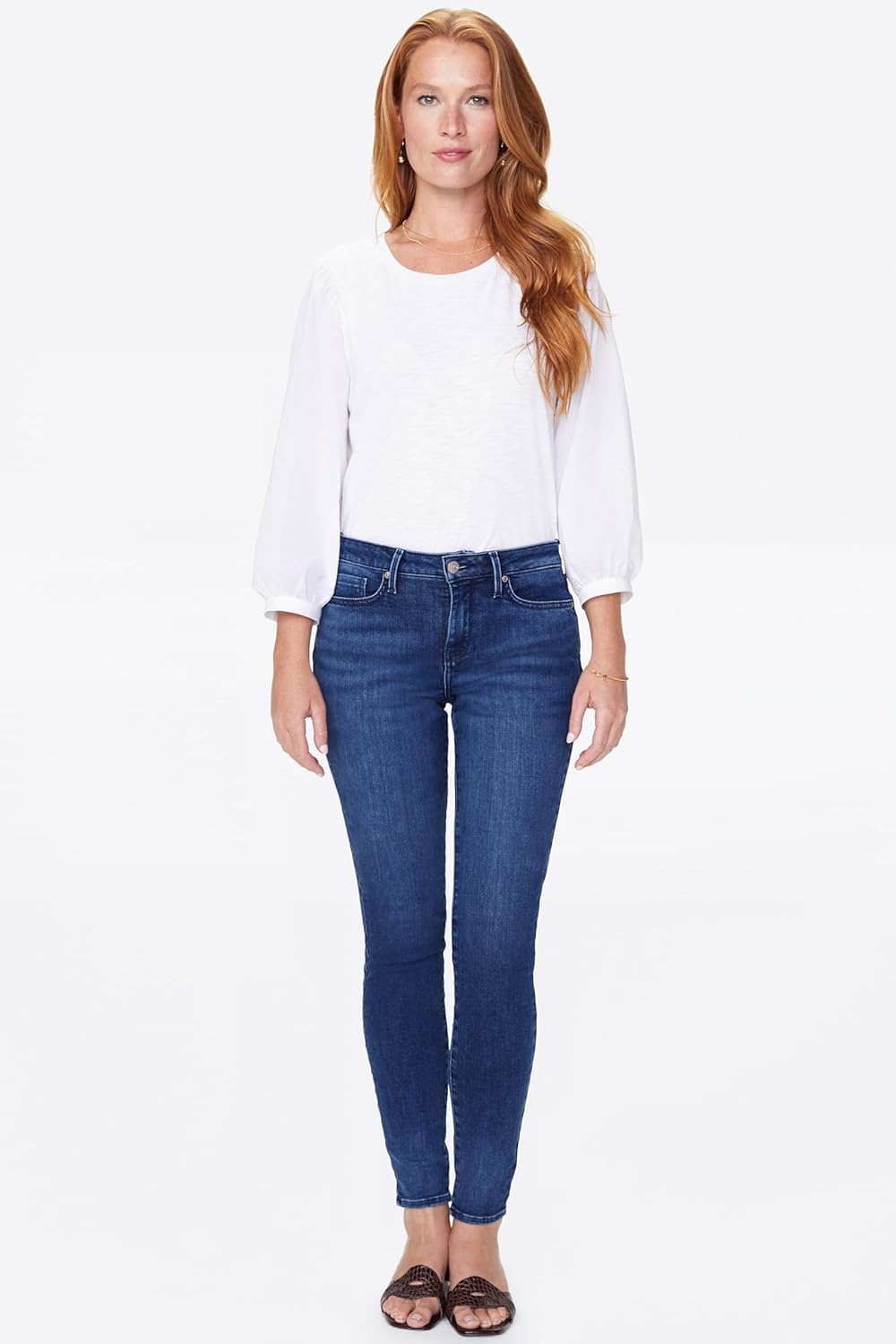 NYDJ Women’s Marilyn Straight Denim Jeans