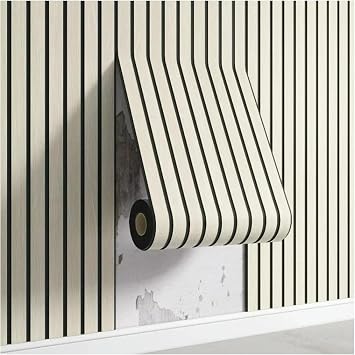 Wood Slat Wallpaper,Wallpaper Self Adhesive,Vintage Adhesive Removable Panel Wall Paper Roll,Sticky Back Roll Wood,for Living Room Bedroom,Easy to CleanSize40 * 300cm,ColorC