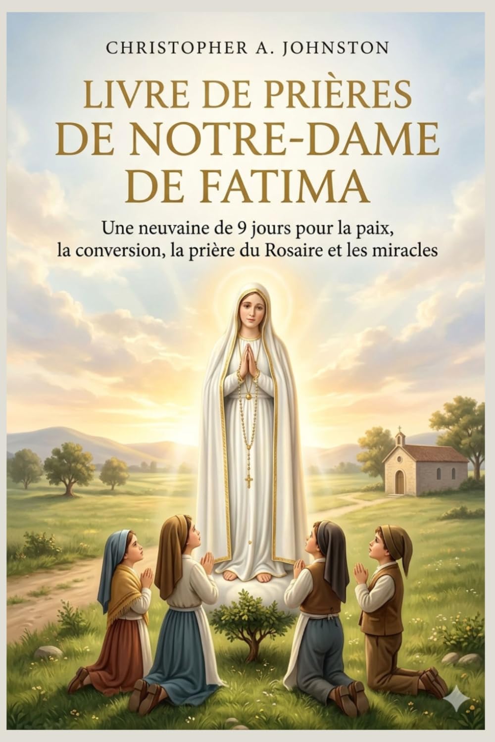 LIVRE DE PRIÈRES DE NOTRE-DAME DE FATIMA: Une neuvaine de 9 jours pour la paix, la conversion, la prière du Rosaire et les miracles.