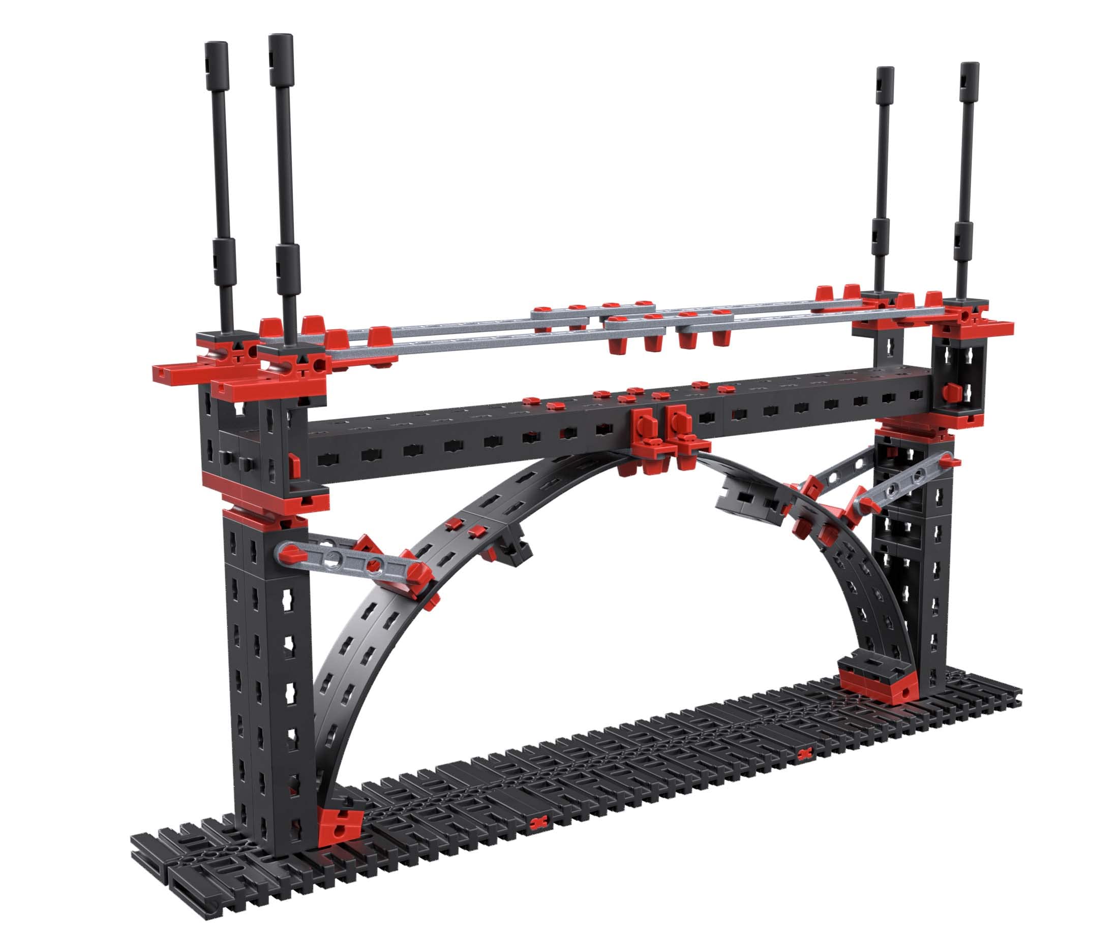 fischertechnik 564071 PROFI Statics – kit de construcción, juguete educativo para fundamentos de estática, 11 modelos, a partir de 8 años
