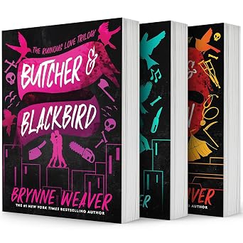 The Ruinous Love Trilogy Series 1-3, Collections Set 3 Books, Butcher & Blackbird, Leather & Lark, Scythe & Sparrow, by Brynne Weaver