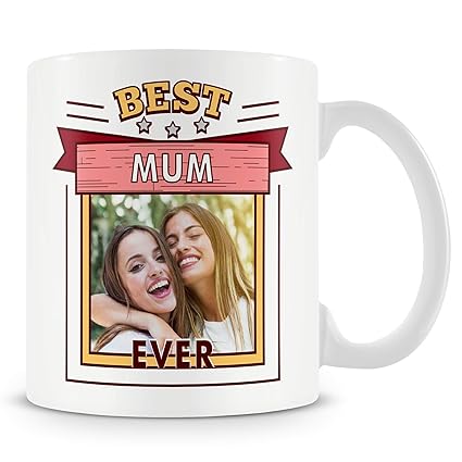Mum Photo Mug Gift - Best Mum Ever