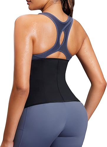 Miniatura 3 de LEINIDINA Entrenador de cintura para mujer, corsé con cremallera, cinturón reductor de cintura, moldeador de cuerpo, banda para el vientre, cinturón