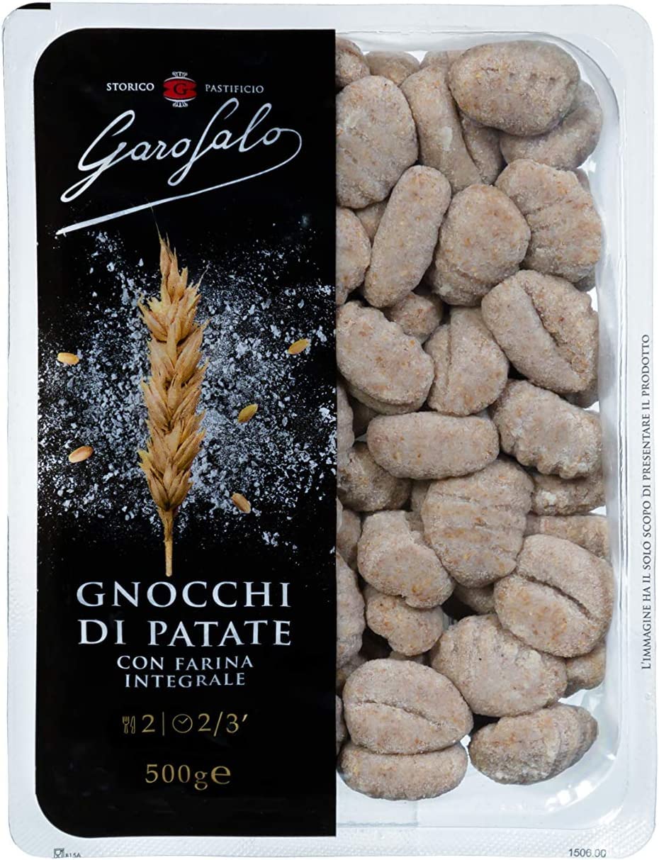 10x Pasta Integrale Gnocchi di patate Vollkorn-Hartweizen Bio-Produkt 500g + Italian Gourmet polpa 400g