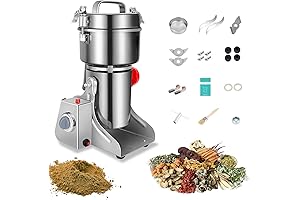 Electric Grain Grinder 800g: Your Culinary Gateway to Freshly Ground Delights
