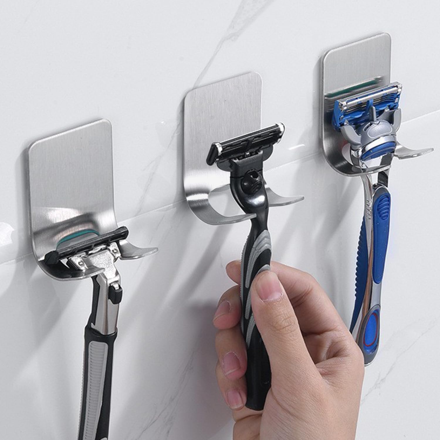 6 Rasoi, Ganci da Ricamo, Ganci per Bagno, Semplici Ganci in Metallo, Adatti per Camere da Letto, Soggiorno, Cucine.