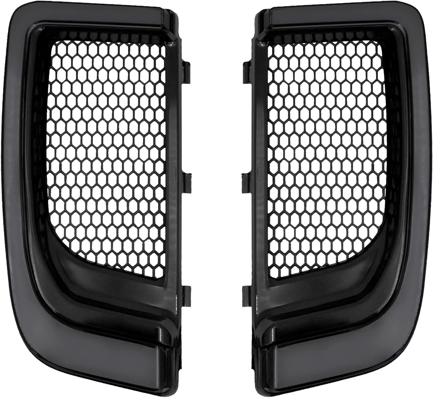 Lower Fairing Grill Light LED Turn Signal Running Light Fit for Harley Road Glide Street Glide Electra Glide Ultra Limited 2014-2023 Smoke